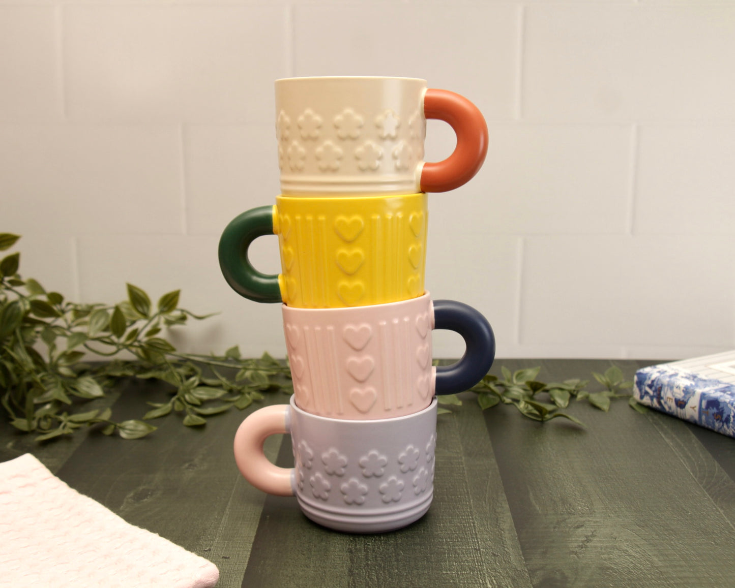 'Dawn' Ceramic Coffee Mug - Beige