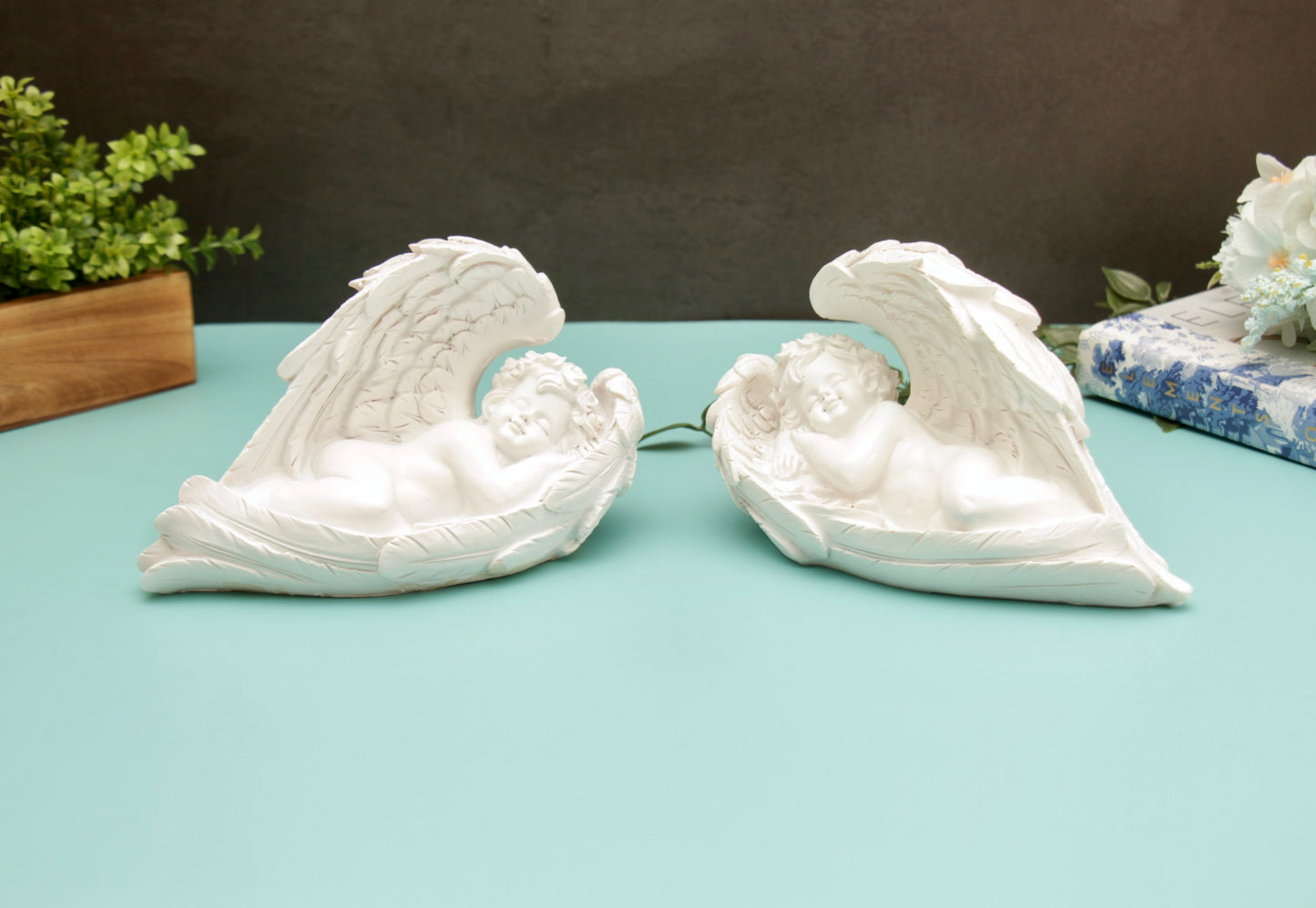 Sleeping Baby Angel - Set of 2