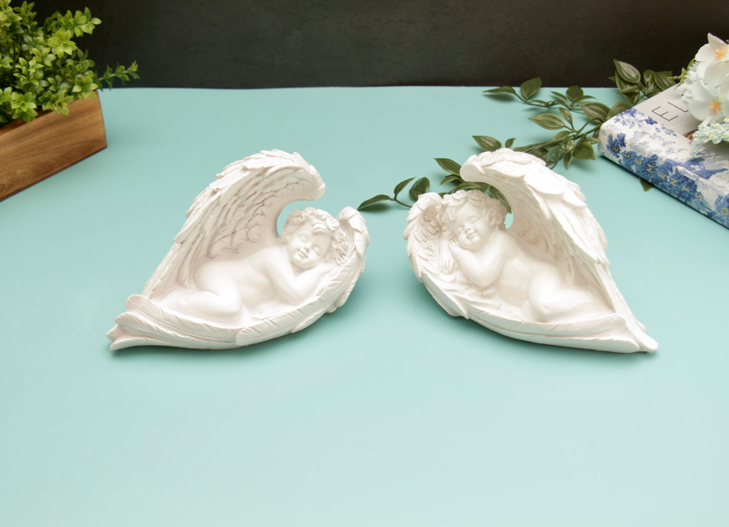 Sleeping Baby Angel - Set of 2