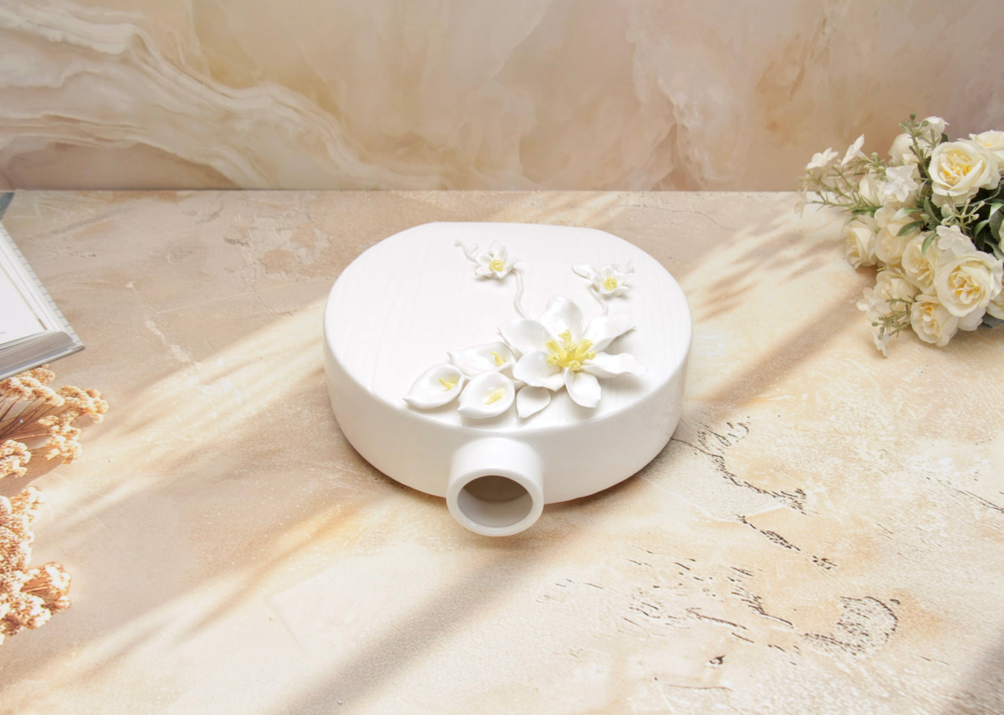 'Charlotte' Ceramic Floral Vase