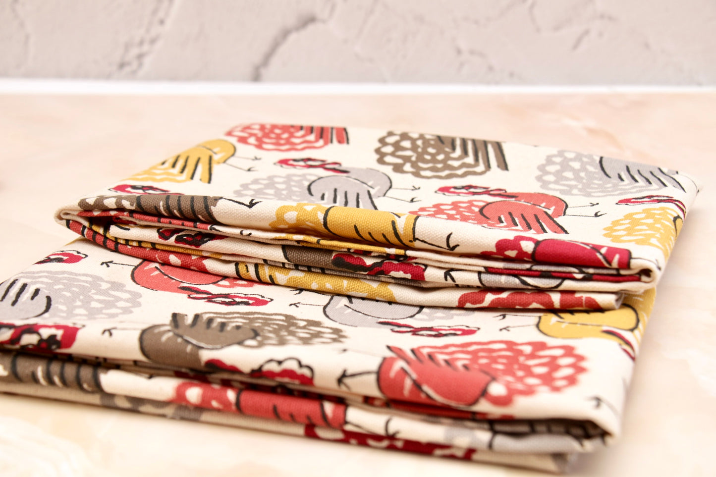 'Rustic Ranch' Printed Kitchen Towels, Set of 2