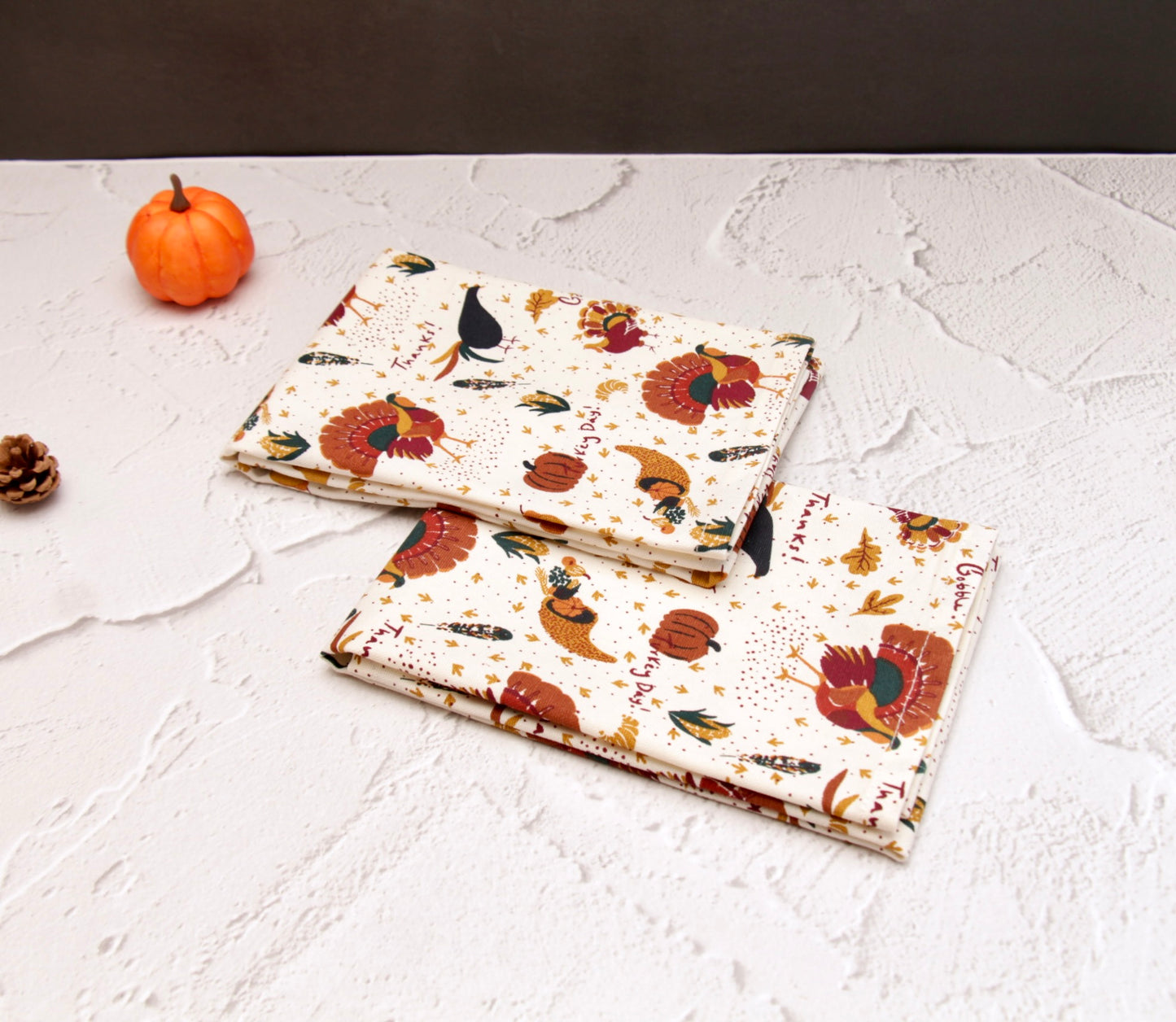 'Meadows' Printed Kitchen Towels, Set of 2