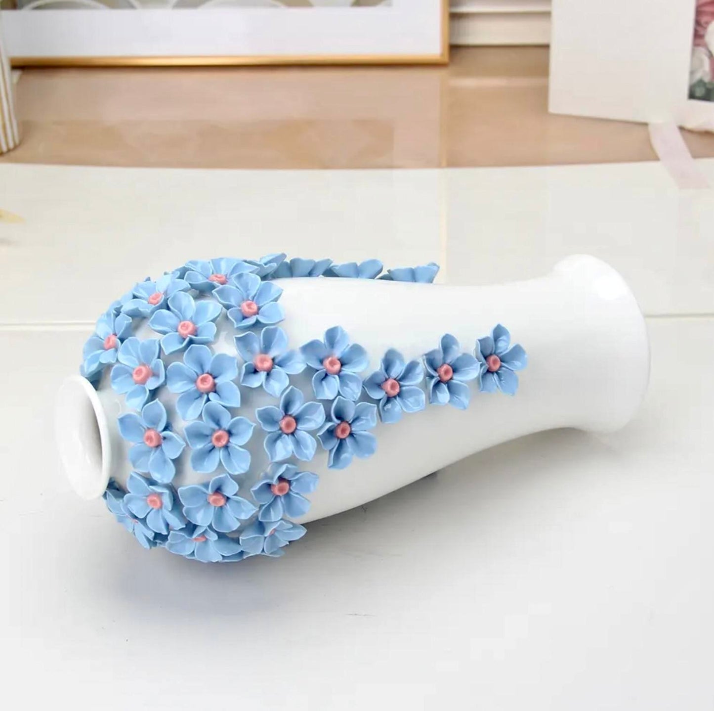 'Tiffany' Ceramic Floral Vase, Large