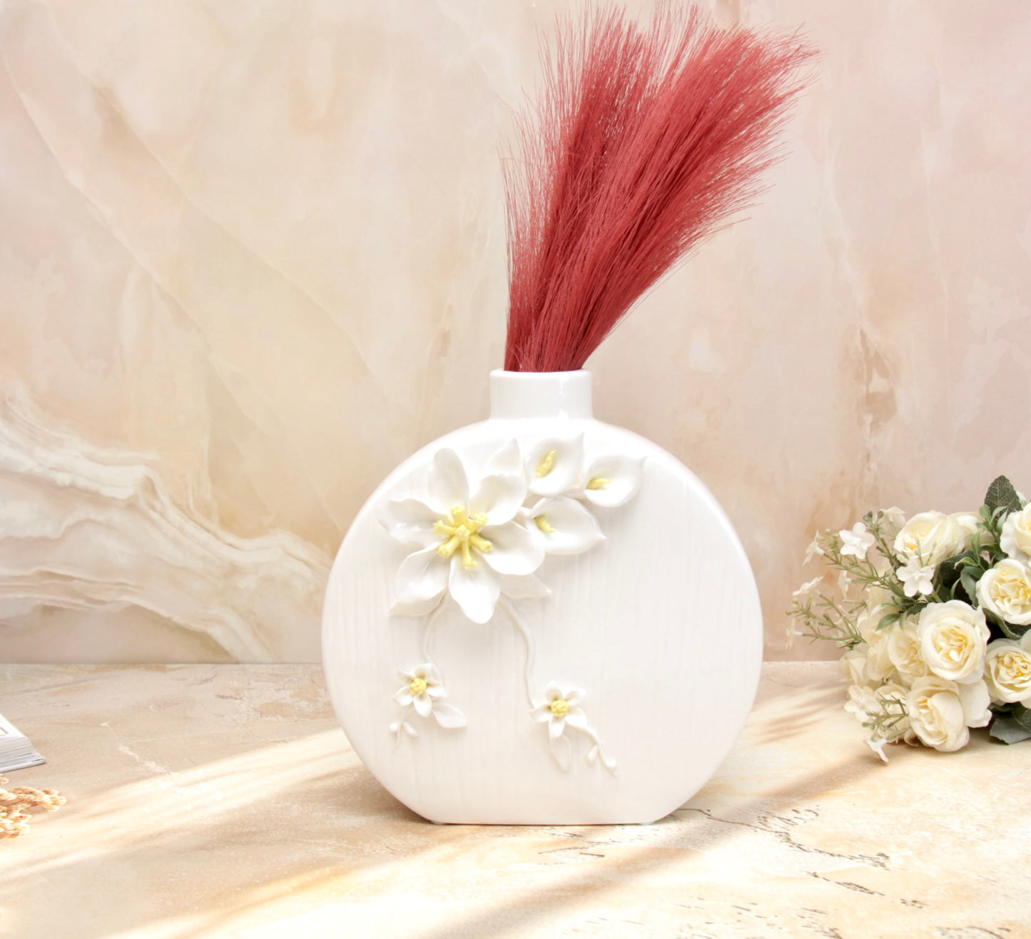 'Charlotte' Ceramic Floral Vase