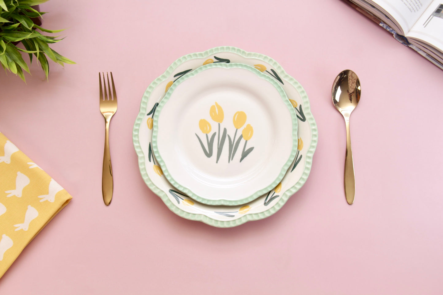 'Sage' Ceramic Dinner plate