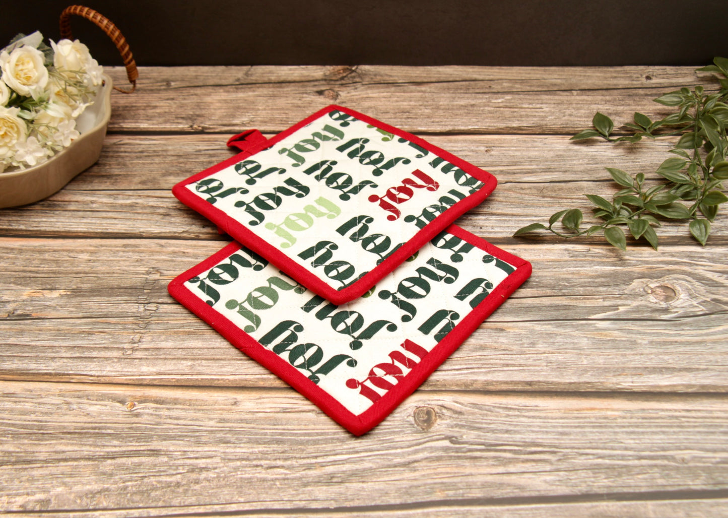 'Joy' Pot Holder Set of 2