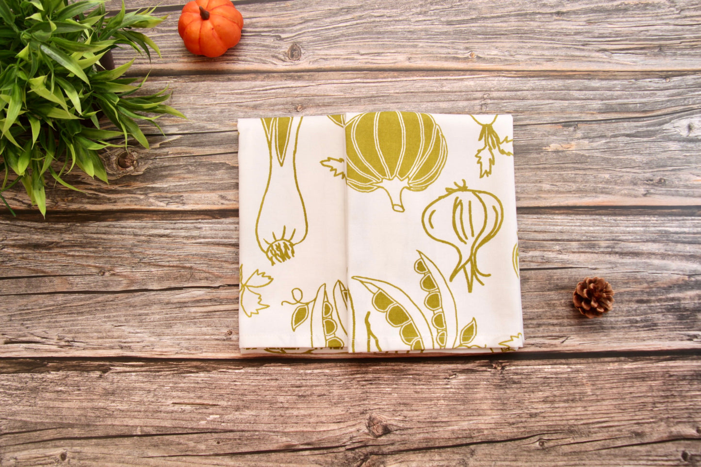 'Fresh Fields' Printed Kitchen Towels, Set of 2
