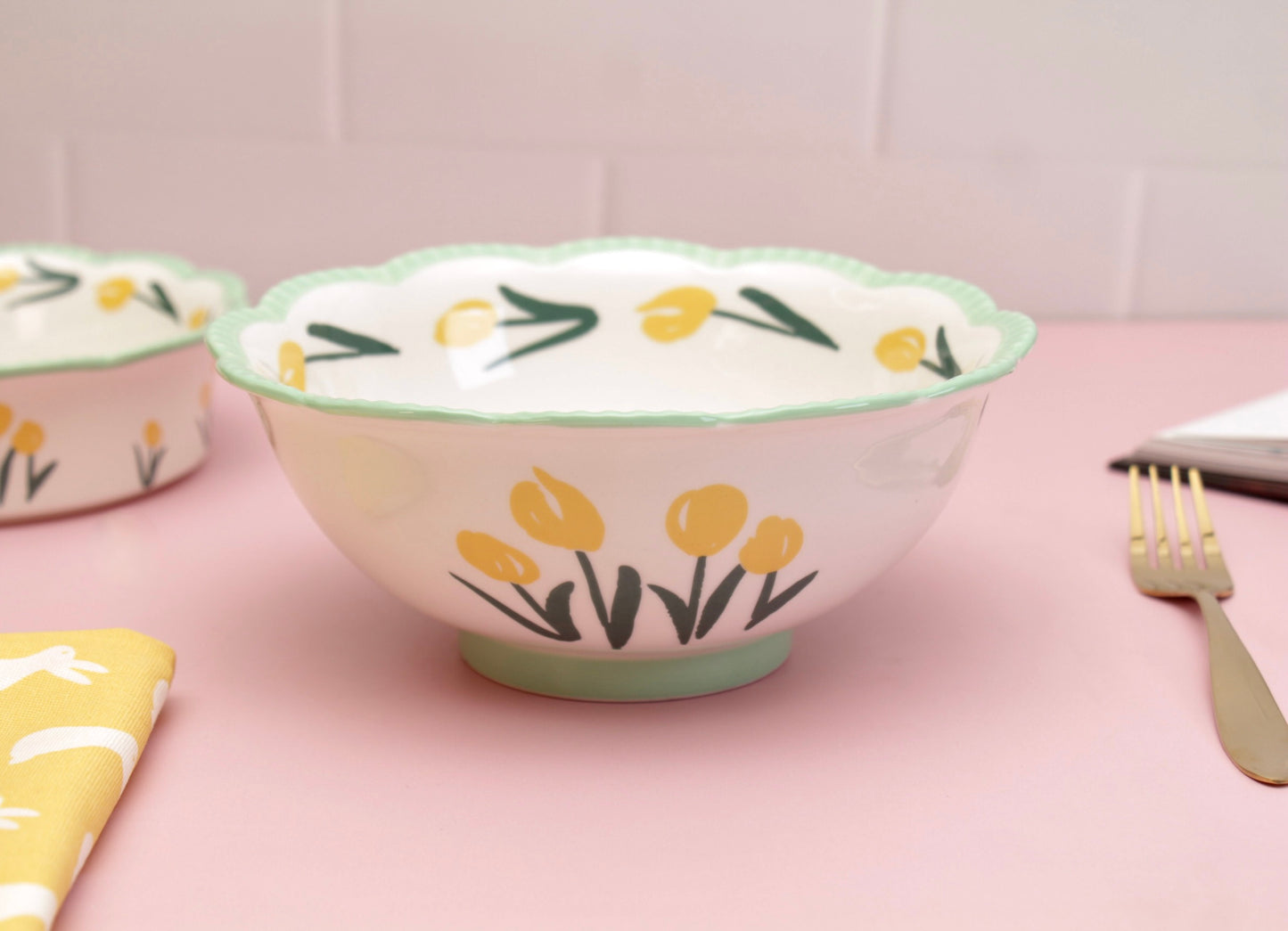 'Sage' Ceramic Bowl, 6 inch