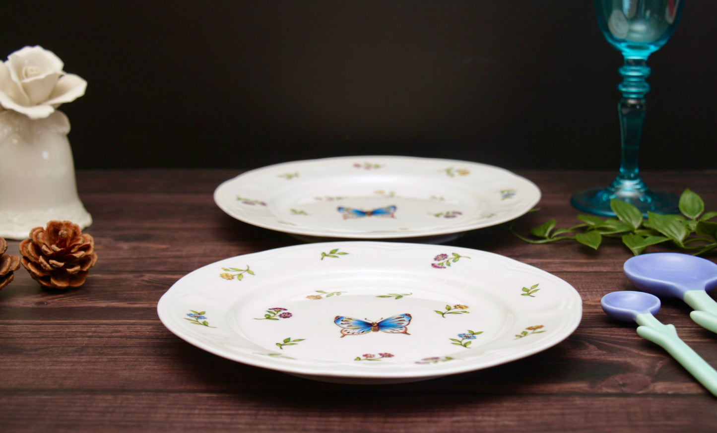 'Amara' Porcelain Dessert Plate