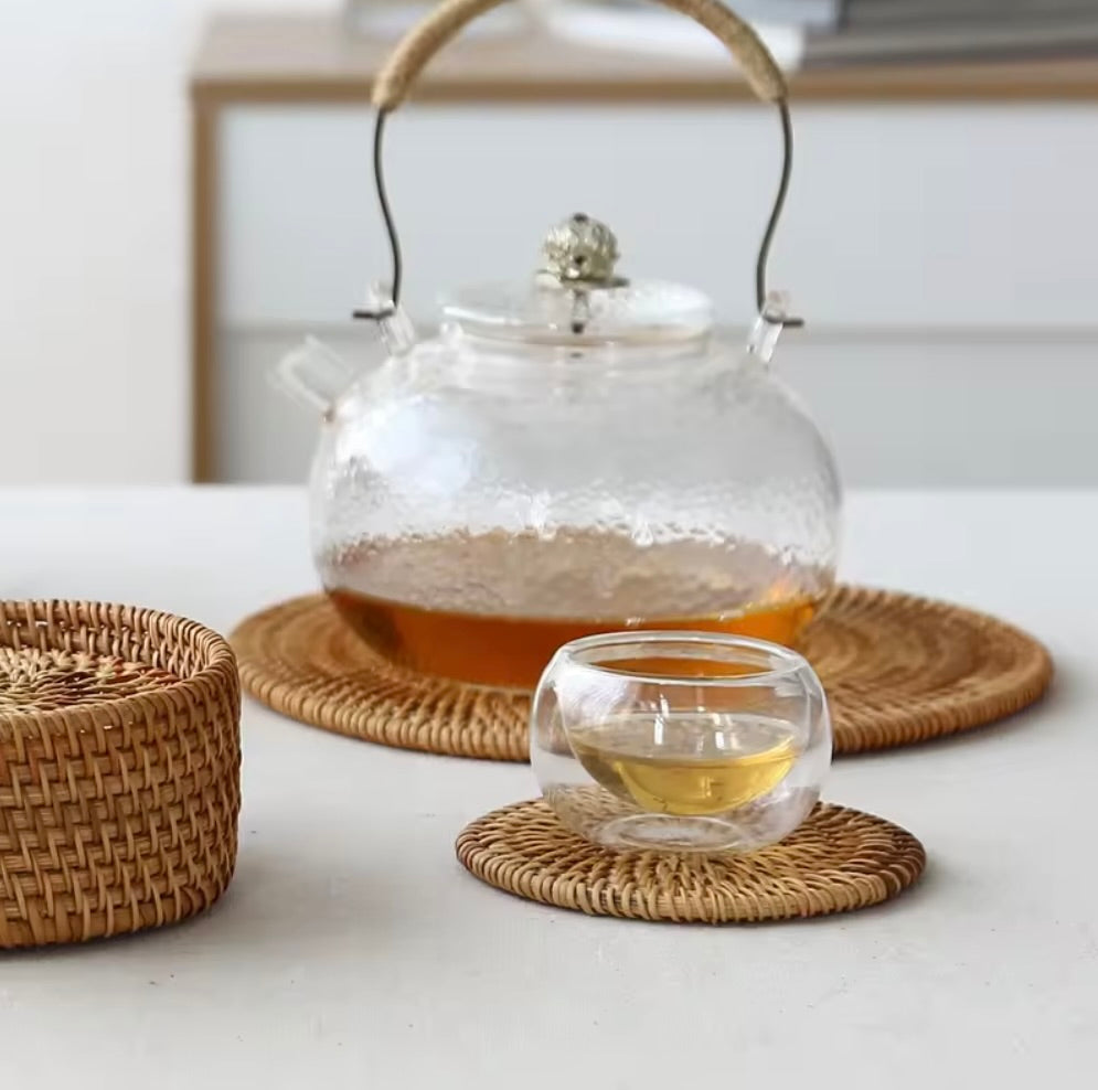 Rattan Placemats, Set of 2