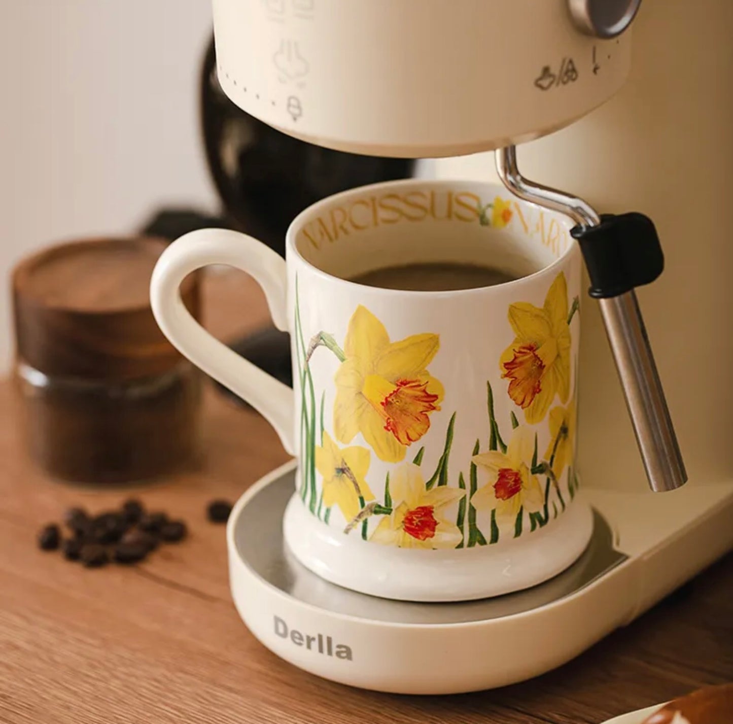 'Bloom' Ceramic Coffee Mug - Sunflower