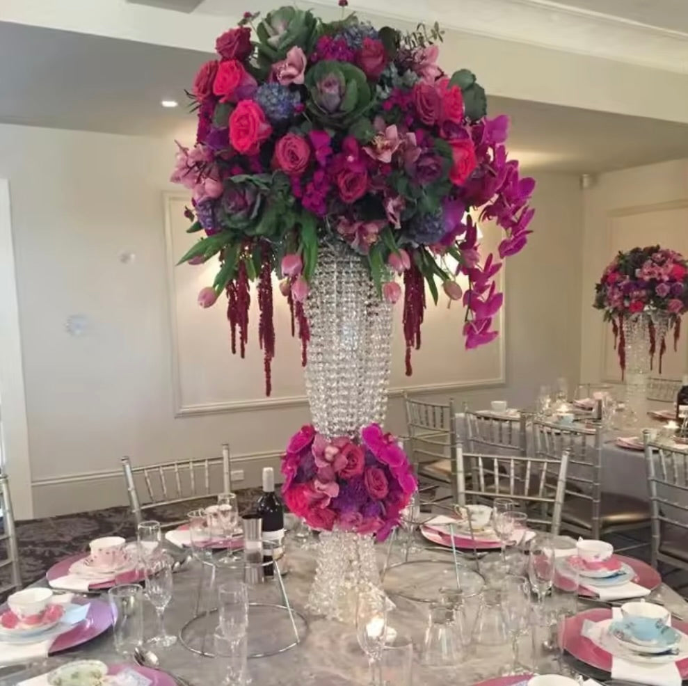 'Lumina' Crystal Glass Centerpiece