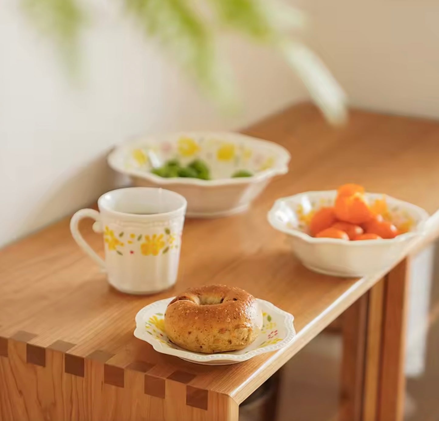 'Marigold' Ceramic Dessert Plate