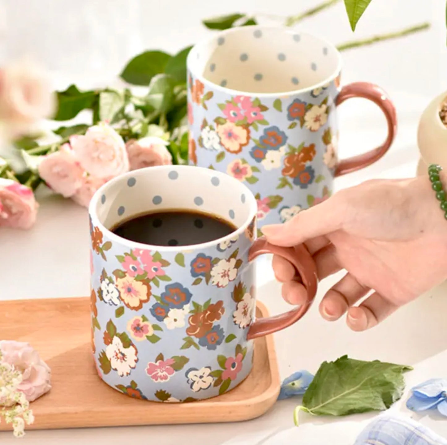 'Serenity' Ceramic Coffee Mug