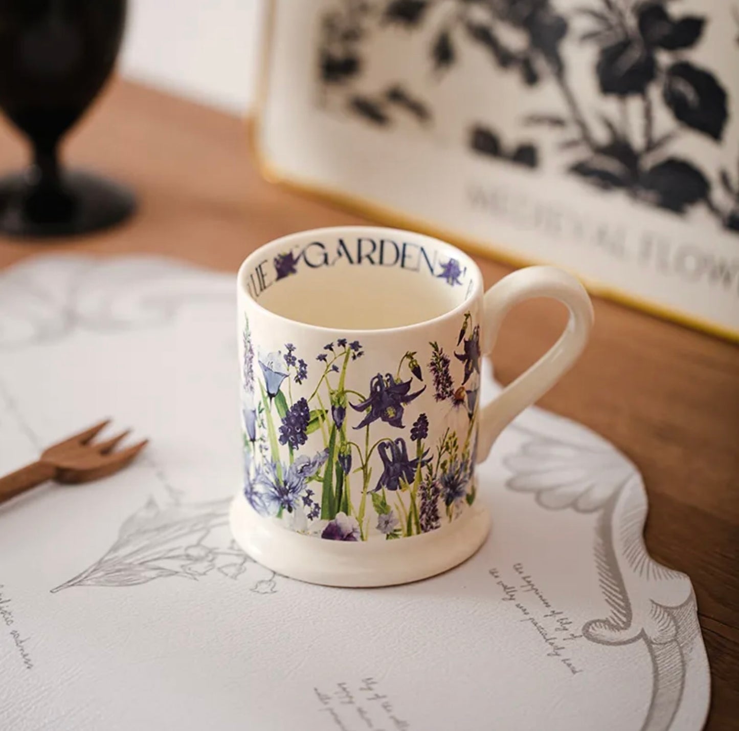 'Bloom' Ceramic Coffee Mug - Hyacinth