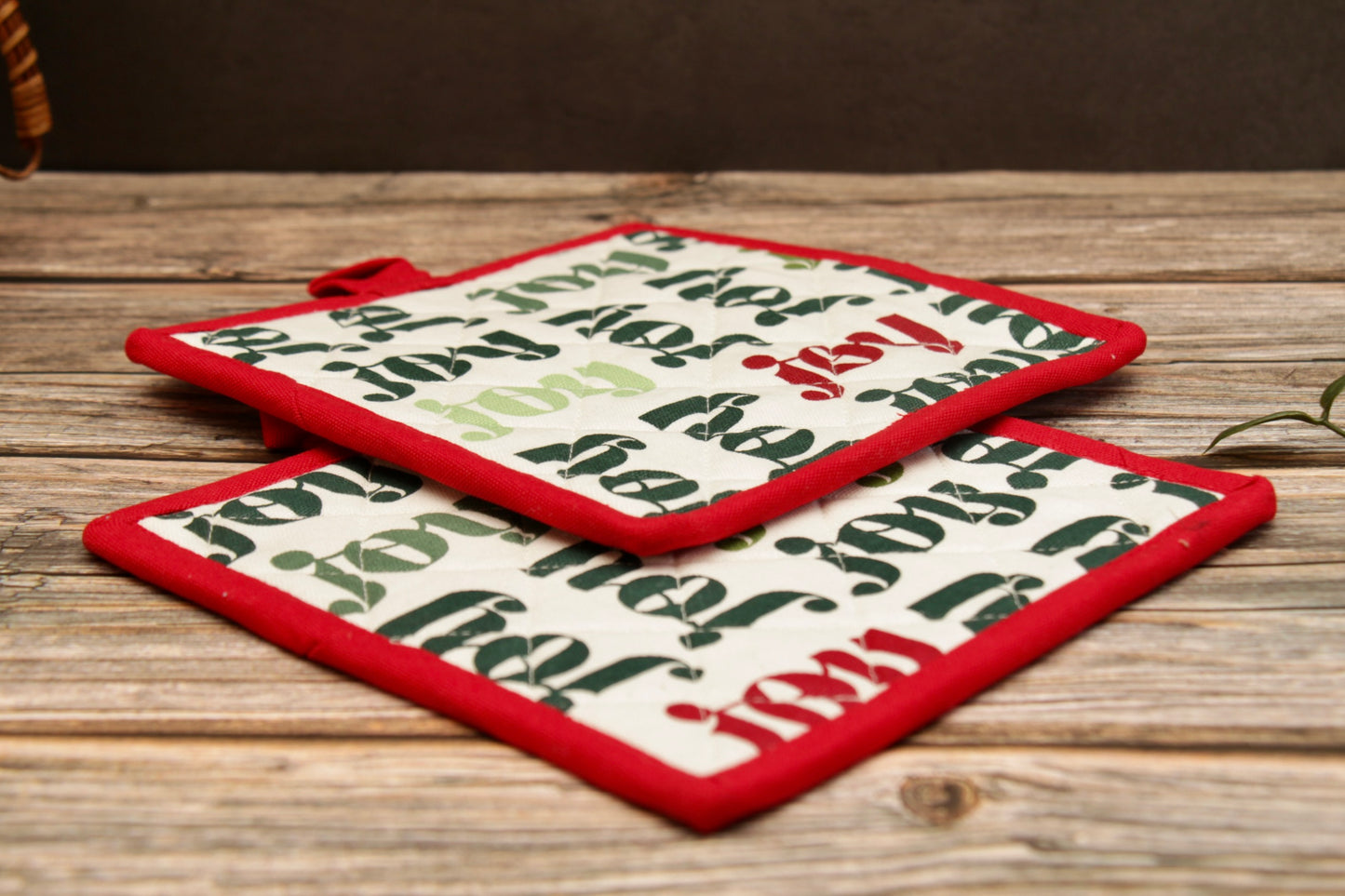 'Joy' Pot Holder Set of 2