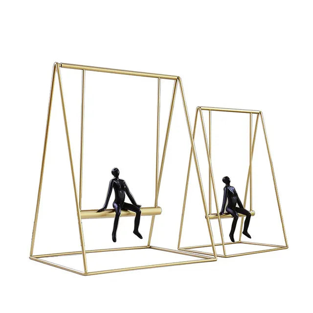 'Swinging Figurine' Decor Accents - Small