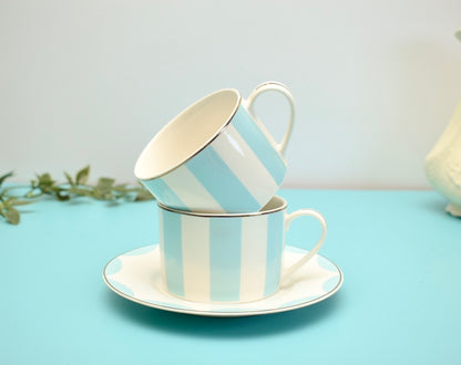 'Tiffany' Ceramic cup & Saucer Set Of 1