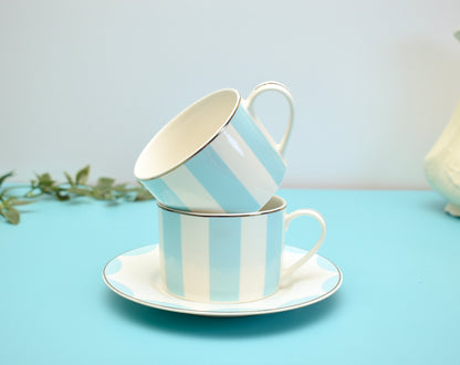 'Tiffany' Ceramic cup & Saucer Set Of 1