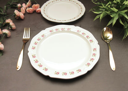 'Rosebud' Ceramic Dinner Plate