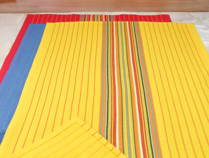 'Striped' Kitchen Towels, Set of 3