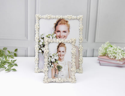 'Daisy' Pearl Photo Frame