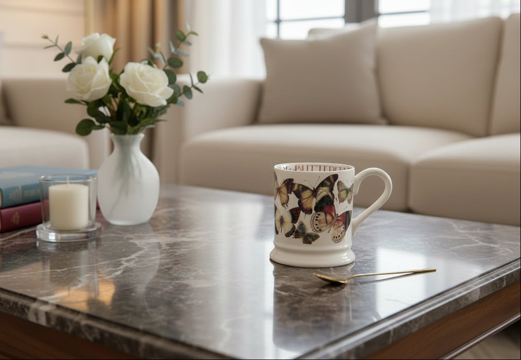 'Emilia' Ceramic Coffee Mug