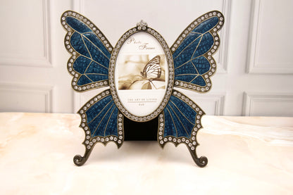 'Blue Butterfly' Photo Frame