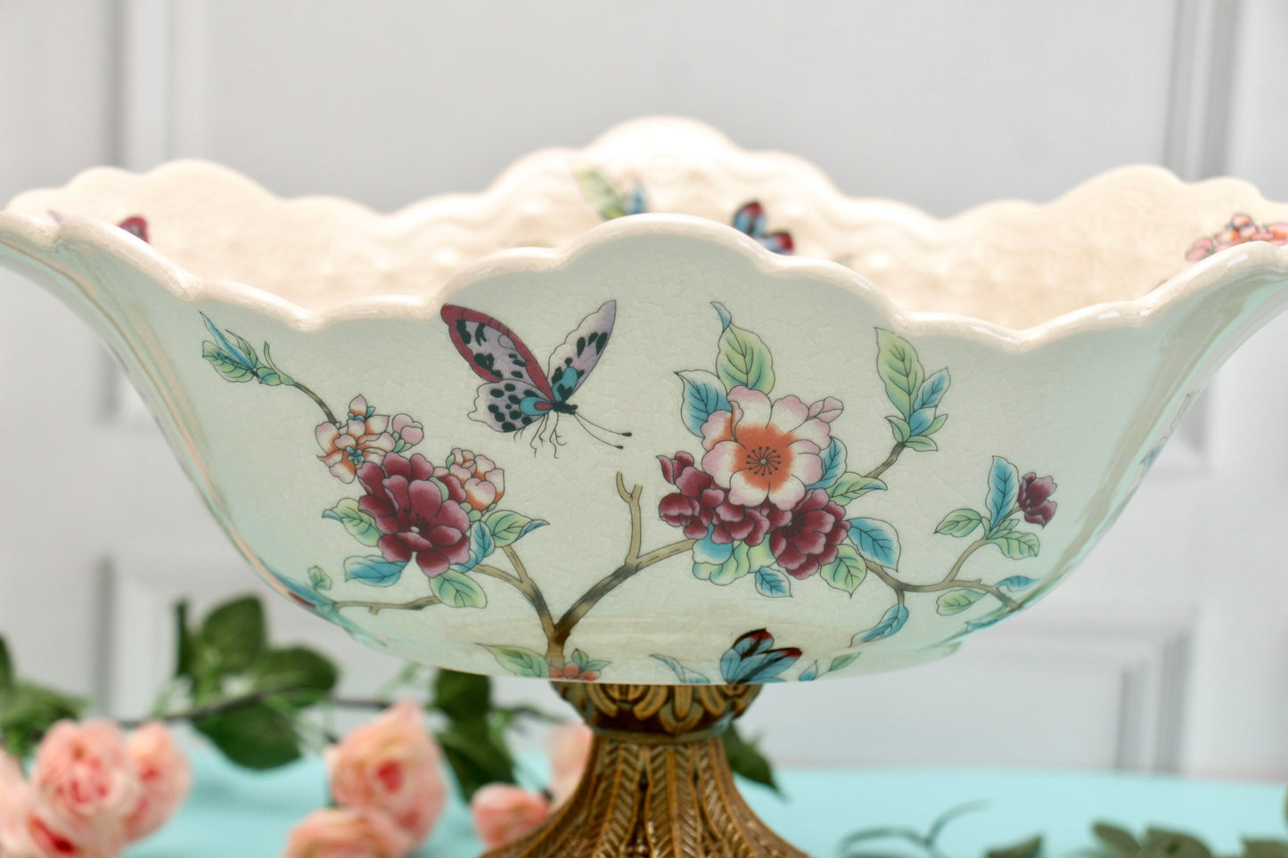 'Enchanted Gardens' Victorian Decorative Bowl