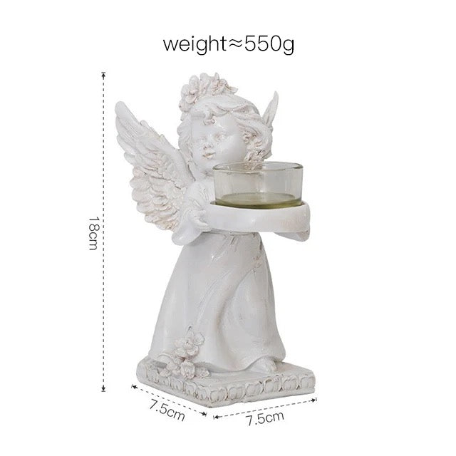 Summer Angel Candle Holder - To the Left