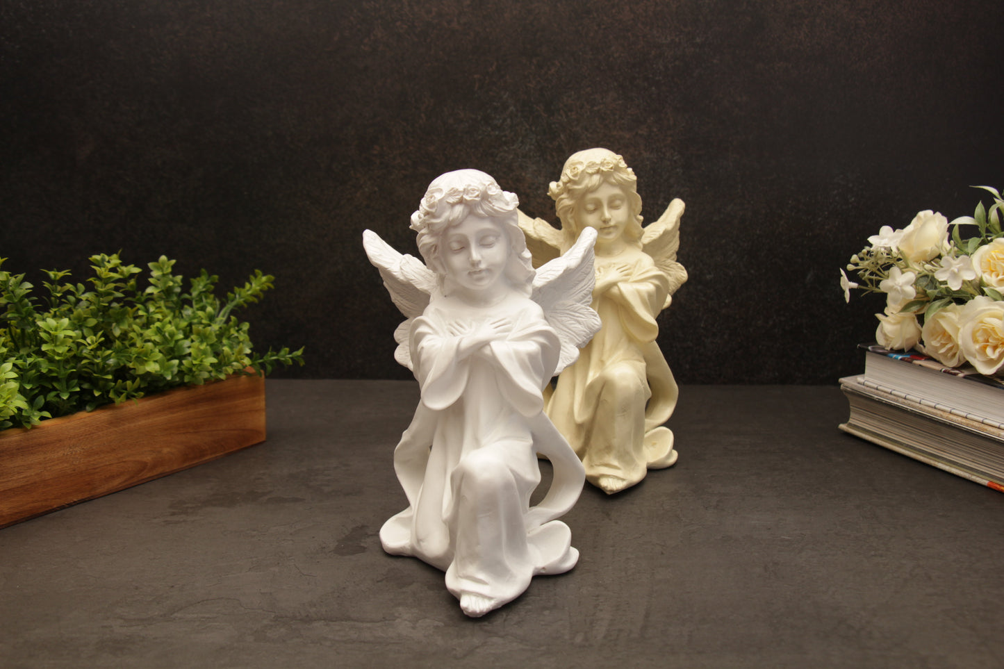 Celeste Angel Statue - White