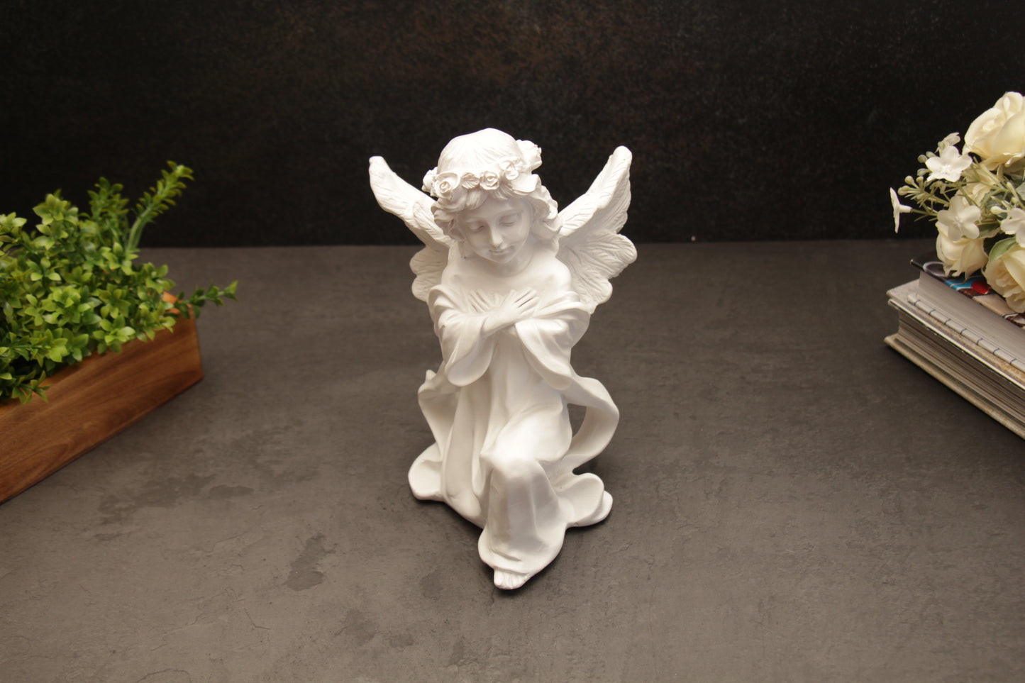 Celeste Angel Statue - White