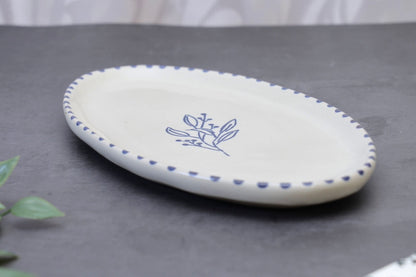 'Wilderberry' Ceramic Oval Platter