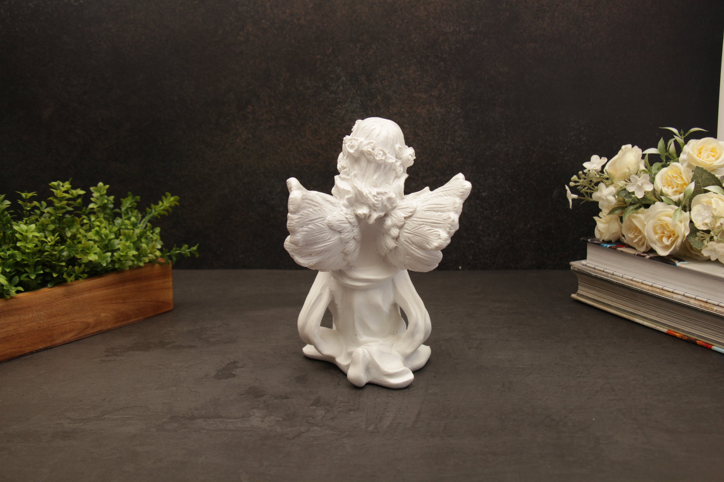 Celeste Angel Statue - White