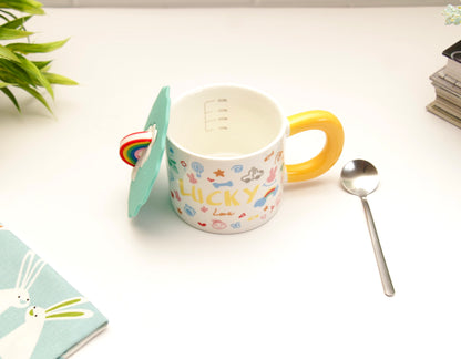 'Sunshine' Ceramic Coffee Mugs - Lucky