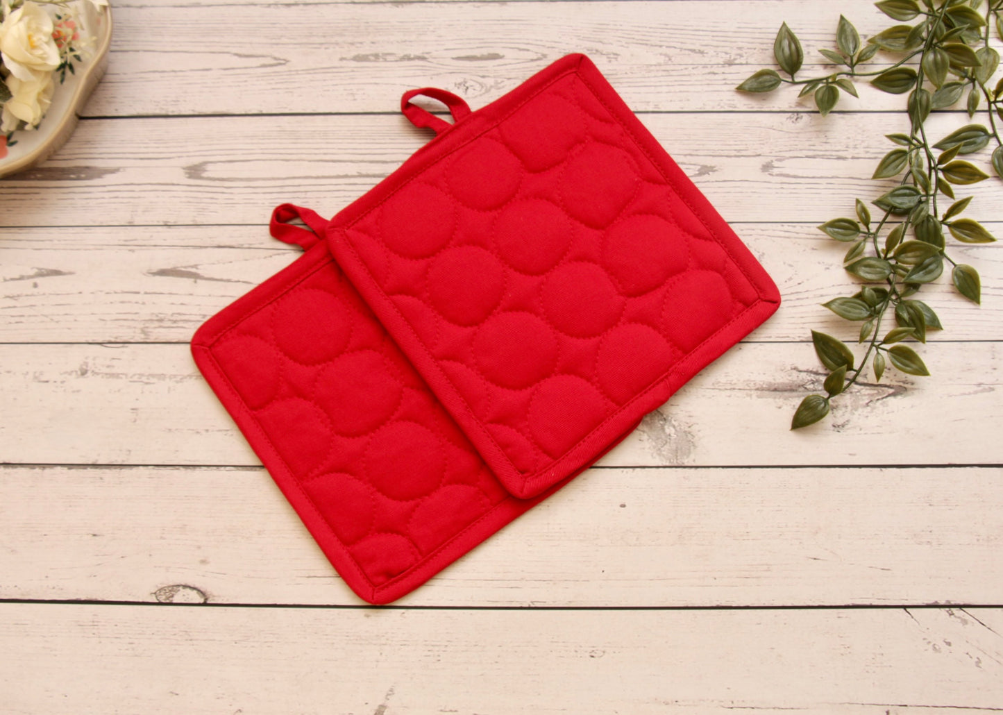 'Holly' Pot Holder Set of 2