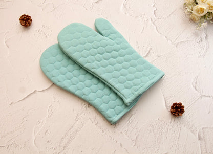 'Fern' Oven Mittens Set of 2