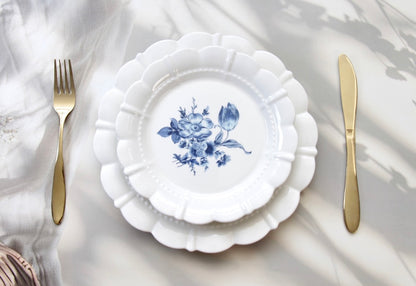 'Bluebell' Ceramic Dessert Plate