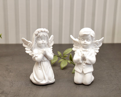 Praying Angels Boy n Girl - Set of 2