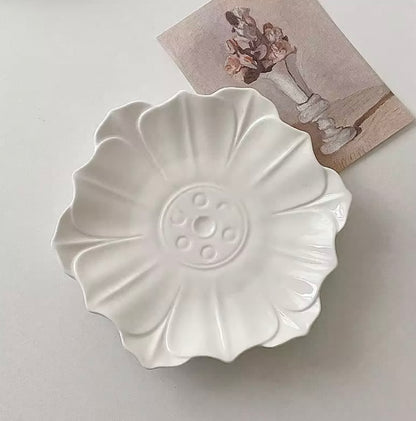 'White Petals' Ceramic Mini Dish