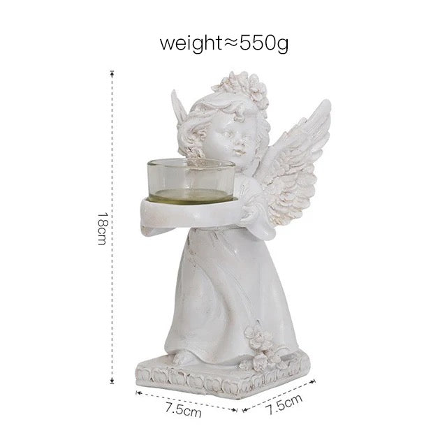 Summer Angel Candle Holder - To the Right