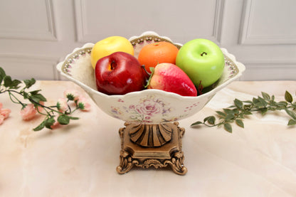 'Celestial Rose' Victorian Decorative Bowl