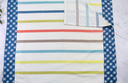 'Indigo Striped' Printed Kitchen Towels, Set of 2