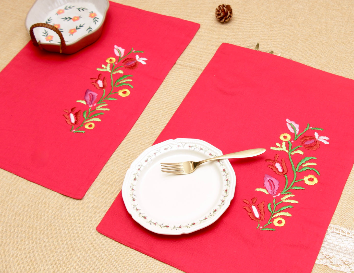 'Ruby' Placemats - Set of 2