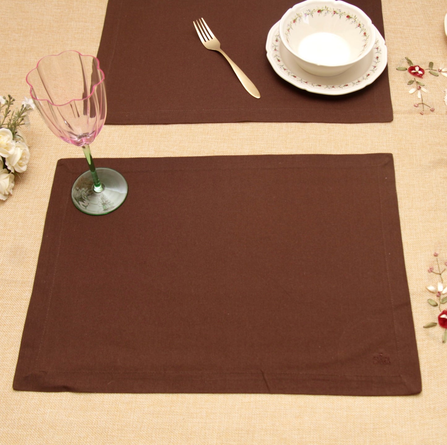 'Mocha' Placemats - Set of 2