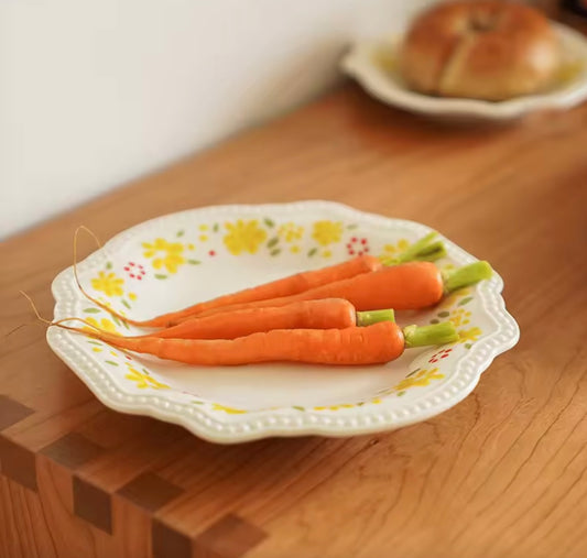 'Marigold' Ceramic Dessert Plate