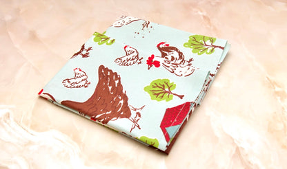 'Red Rooster' Printed Kitchen Towels, Set of 2