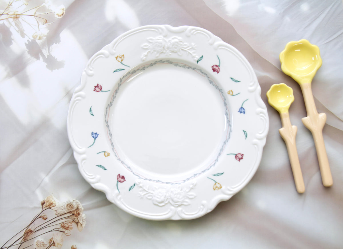 'Wisteria' Ceramic Dessert Plate, 8.5 Inches