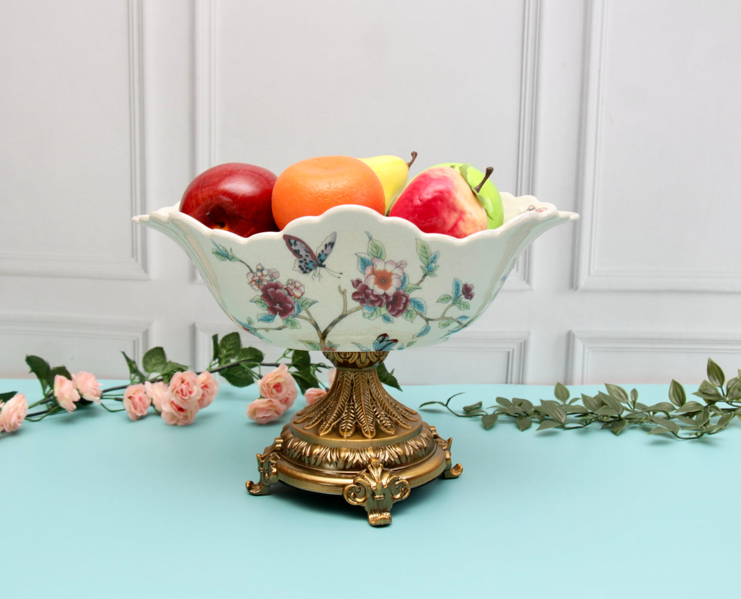 'Enchanted Gardens' Victorian Decorative Bowl