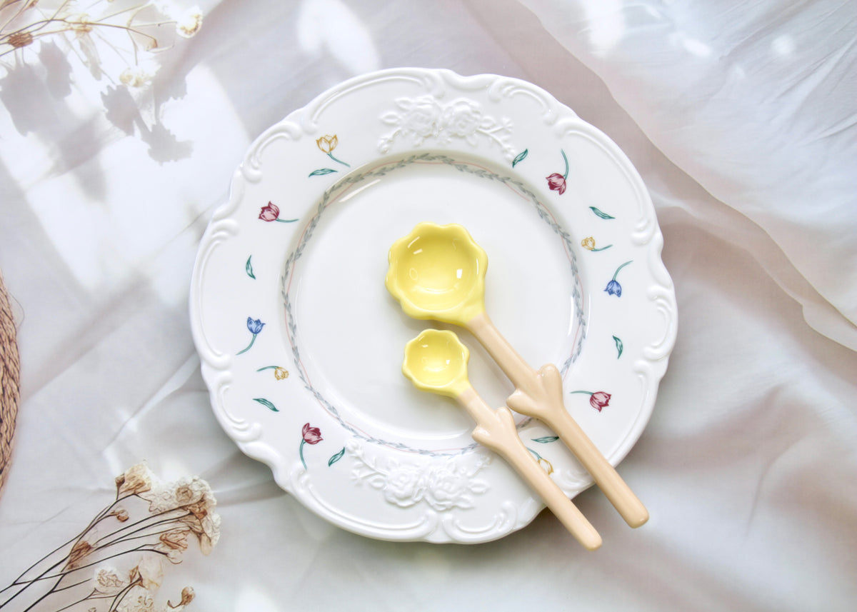 'Wisteria' Ceramic Dessert Plate, 8.5 Inches